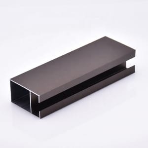 anodized bronze aluminum profile