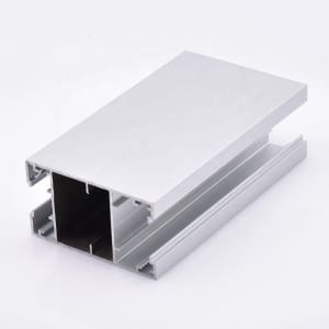 anodized silver aluminum profile