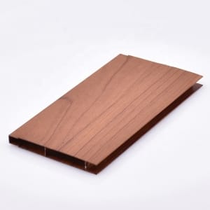 wooden grain aluminum profile